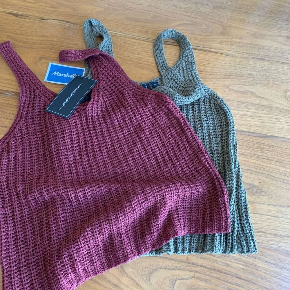 Crop sweater